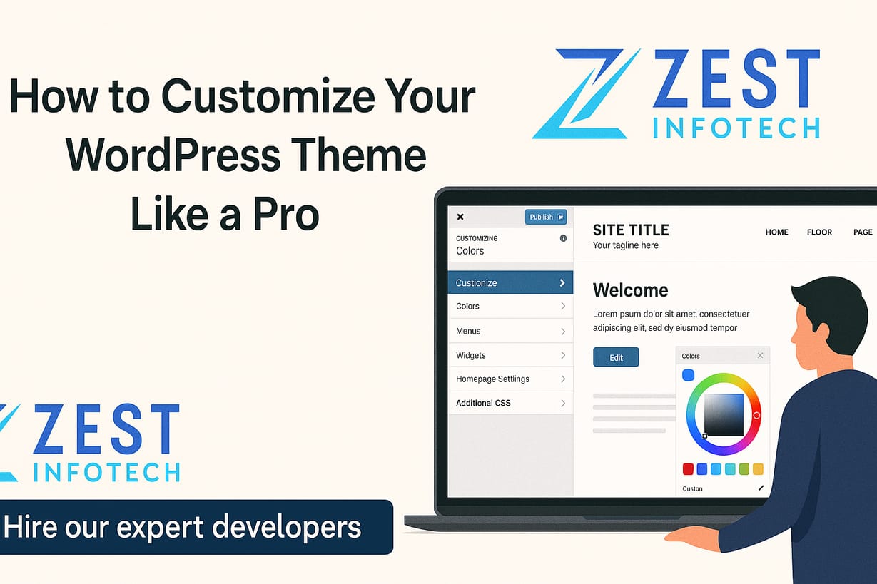 How to Customize Your WordPress Theme like a Pro | Zest Infotech